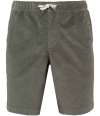 SP742 Spasso Corduroy Shorts Washed Pale Khaki colour image